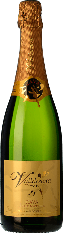 11,95 € Envio grátis | Espumante branco Finca Valldosera Brut Nature Reserva D.O. Cava Espanha Macabeo, Xarel·lo, Parellada Garrafa 75 cl