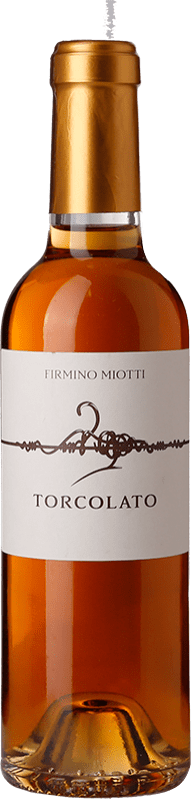22,95 € 免费送货 | 甜葡萄酒 Firmino Miotti Torcolato D.O.C. Breganze 威尼托 意大利 Vespaiola — 韦斯派奥拉 半瓶装 37 cl