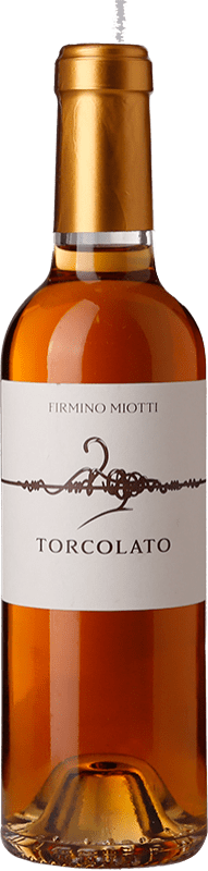 22,95 € Spedizione Gratuita | Vino dolce Firmino Miotti Torcolato D.O.C. Breganze Veneto Italia Vespaiola Mezza Bottiglia 37 cl