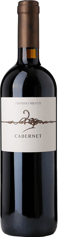 14,95 € Бесплатная доставка | Красное вино Firmino Miotti D.O.C. Breganze Венето Италия Cabernet Sauvignon бутылка 75 cl