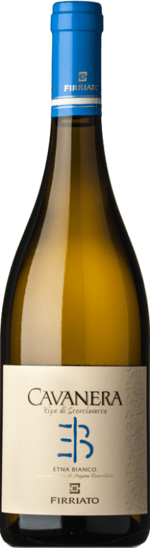 28,95 € Бесплатная доставка | Белое вино Firriato Cavanera Ripe di Scorciavacca D.O.C. Etna Сицилия Италия Carricante, Catarratto бутылка 75 cl