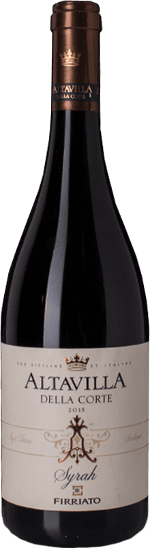 15,95 € Free Shipping | Red wine Firriato Altavilla della Corte I.G.T. Terre Siciliane Sicily Italy Syrah Bottle 75 cl
