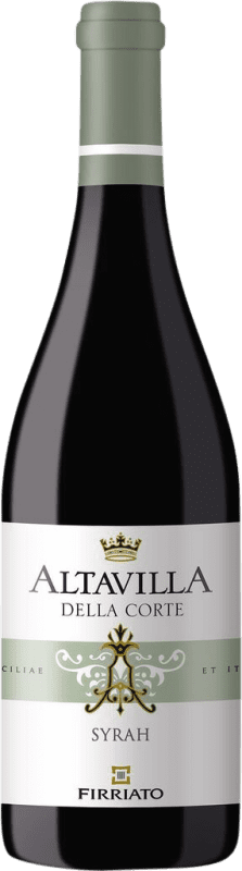 16,95 € Kostenloser Versand | Rotwein Firriato Altavilla della Corte I.G.T. Terre Siciliane Sizilien Italien Syrah Flasche 75 cl