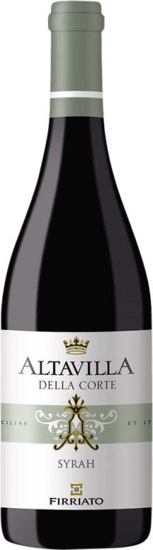 17,95 € Free Shipping | Red Wine Firriato Altavilla della Corte I.G.T. Terre Siciliane Sicily Italy Syrah — Shiraz Bottle 75 cl