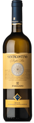 21,95 € Kostenloser Versand | Weißwein Firriato Santagostino Baglio Sorìa Bianco D.O.C. Sicilia Sizilien Italien Chardonnay, Catarratto Flasche 75 cl