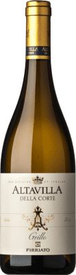 14,95 € Spedizione Gratuita | Vino bianco Firriato Altavilla della Corte D.O.C. Sicilia Sicilia Italia Grillo Bottiglia 75 cl