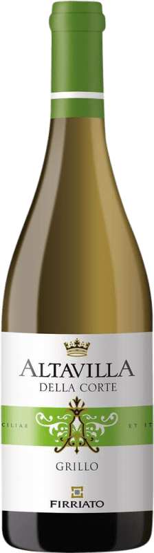 14,95 € Spedizione Gratuita | Vino Bianco Firriato Altavilla della Corte D.O.C. Sicilia Sicilia Italia Grillo Bottiglia 75 cl