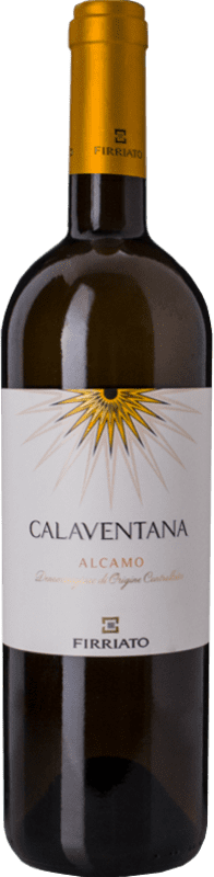 11,95 € Envío gratis | Vino Blanco Firriato Calaventana D.O.C. Alcamo Sicilia Italia Catarratto 75 cl
