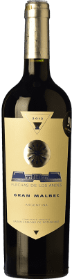 23,95 € Spedizione Gratuita | Vino Rosso Flecha de los Andes Gran Malbec Crianza — Invecchiato in Botte I.G. Valle de Uco Uco Valley Argentina Malbec 75 cl