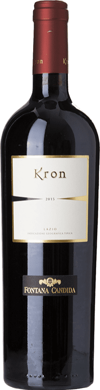 21,95 € Kostenloser Versand | Rotwein Fontana Candida Kron I.G.T. Lazio Latium Italien Merlot 75 cl