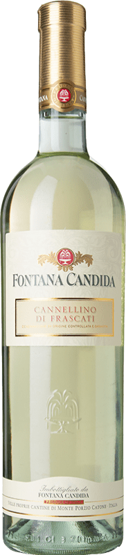 9,95 € Free Shipping | Sweet wine Fontana Candida D.O.C.G. Cannellino di Frascati Lazio Italy Trebbiano Toscano, White Malvasia, Malvasia del Lazio Bottle 75 cl