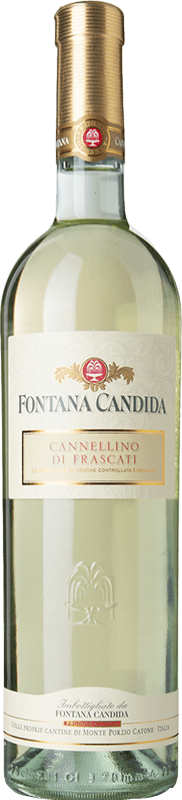 9,95 € Envio grátis | Vinho doce Fontana Candida D.O.C.G. Cannellino di Frascati Lácio Itália Trebbiano Toscano, Malvasia Branca, Malvasia del Lazio Garrafa 75 cl