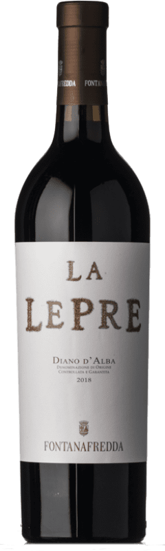 18,95 € 免费送货 | 红酒 Fontanafredda La Lepre D.O.C. Dolcetto di Diano d'Alba - Diano d'Alba Carema 皮埃蒙特 意大利 Dolcetto 瓶子 75 cl