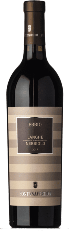28,95 € Kostenloser Versand | Rotwein Fontanafredda Ebbio D.O.C. Langhe Piemont Italien Nebbiolo 75 cl