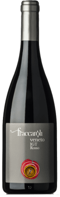 12,95 € Бесплатная доставка | Красное вино Fraccaroli Rosso I.G.T. Veneto Венето Италия Bacca Red бутылка 75 cl