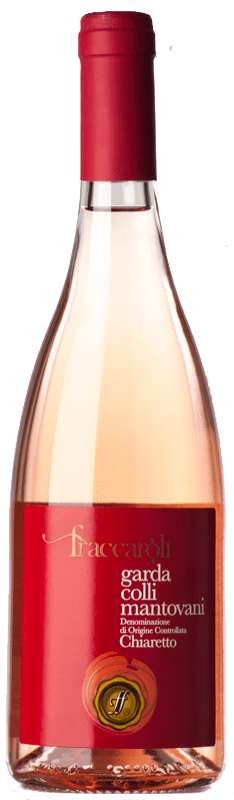 10,95 € Free Shipping | Rosé wine Fraccaroli Colli Mantovani Chiaretto Young D.O.C. Garda Lombardia Italy Merlot, Cabernet Sauvignon, Rondinella Bottle 75 cl