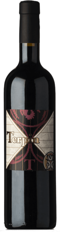 34,95 € Бесплатная доставка | Красное вино Franco Terpin Stamas Rosso I.G.T. Delle Venezie Фриули-Венеция-Джулия Италия Merlot, Cabernet Sauvignon бутылка 75 cl