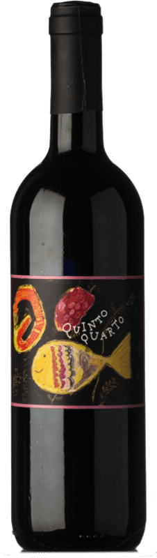 19,95 € Free Shipping | Red wine Franco Terpin Quinto Quarto Rosso I.G.T. Friuli-Venezia Giulia Friuli-Venezia Giulia Italy Merlot, Cabernet Sauvignon Bottle 75 cl