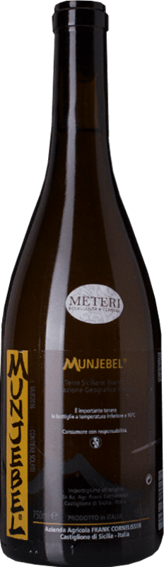 41,95 € Spedizione Gratuita | Vino Bianco Frank Cornelissen Munjebel I.G.T. Terre Siciliane Sicilia Italia Carricante, Grecanico Bottiglia 75 cl
