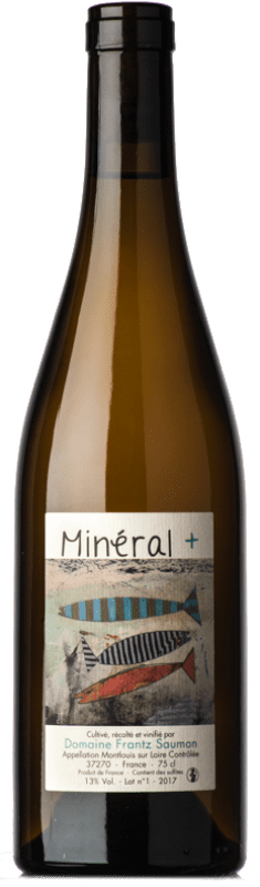 34,95 € Free Shipping | White wine Frantz Saumon Minéral + A.O.C. Touraine Loire France Chenin White Organic Bottle 75 cl