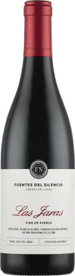 15,95 € 免费送货 | 红酒 Fuentes del Silencio Las Jaras 岁 I.G.P. Vino de la Tierra de Castilla y León 卡斯蒂利亚莱昂 西班牙 Mencía, Grenache Tintorera, Prieto Picudo 瓶子 75 cl