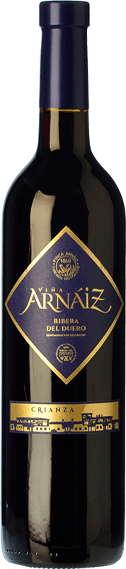 12,95 € Free Shipping | Red wine García Carrión Viña Arnáiz Aged D.O. Ribera del Duero Castilla y León Spain Tempranillo Bottle 75 cl