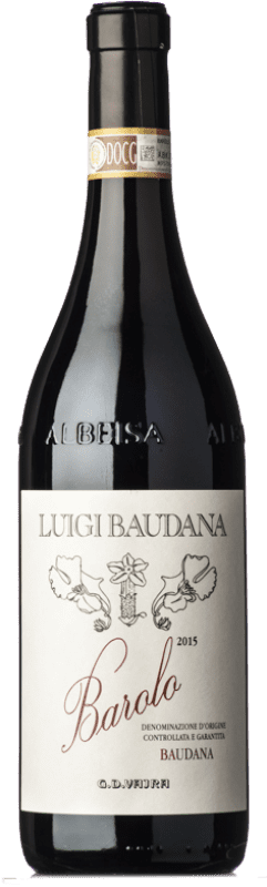 121,95 € Бесплатная доставка | Красное вино G.D. Vajra Luigi Baudana D.O.C.G. Barolo Пьемонте Италия Nebbiolo — Неббиоло бутылка 75 cl