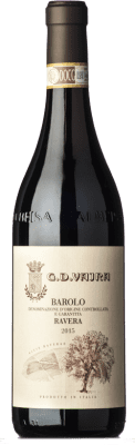 115,95 € Free Shipping | Red wine G.D. Vajra Ravera D.O.C.G. Barolo Piemonte Italy Nebbiolo Bottle 75 cl