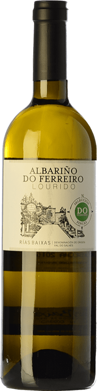 22,95 € Envio grátis | Vinho branco Gerardo Méndez Do Ferreiro Lourido D.O. Rías Baixas Galiza Espanha Albariño Garrafa 75 cl