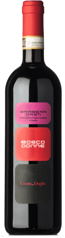 21,95 € Kostenloser Versand | Rotwein Gianni Doglia Boscodonne D.O.C. Barbera d'Asti Piemont Italien Barbera Flasche 75 cl