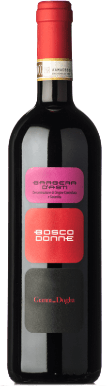 14,95 € Spedizione Gratuita | Vino rosso Gianni Doglia Boscodonne D.O.C. Barbera d'Asti Piemonte Italia Barbera Bottiglia 75 cl