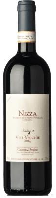 22,95 € Бесплатная доставка | Красное вино Gianni Doglia Nizza Viti Vecchie D.O.C. Piedmont Пьемонте Италия Barbera бутылка 75 cl