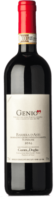 19,95 € Spedizione Gratuita | Vino Rosso Gianni Doglia Genio Superiore D.O.C. Barbera d'Asti Piemonte Italia Barbera 75 cl