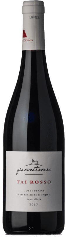 15,95 € Free Shipping | Red wine Gianni Tessari Tai Rosso D.O.C. Colli Berici Veneto Italy Bottle 75 cl