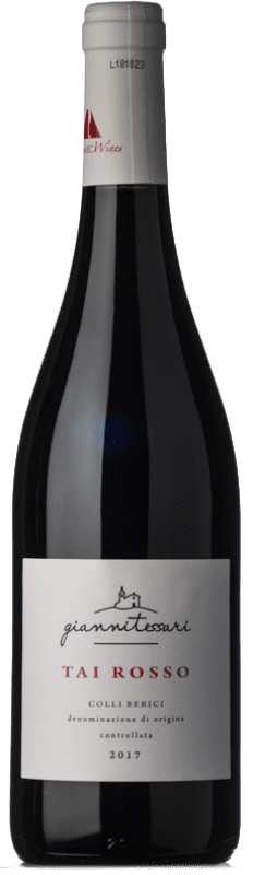 15,95 € Spedizione Gratuita | Vino rosso Gianni Tessari Tai Rosso D.O.C. Colli Berici Veneto Italia Bottiglia 75 cl