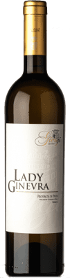 14,95 € Kostenloser Versand | Weißwein Giorgi Lady Ginevra Bianco I.G.T. Provincia di Pavia Lombardei Italien Chardonnay, Riesling, Sauvignon Flasche 75 cl