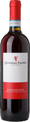 9,95 € Бесплатная доставка | Красное вино Giovanna Tantini D.O.C. Bardolino Венето Италия Corvina, Rondinella бутылка 75 cl