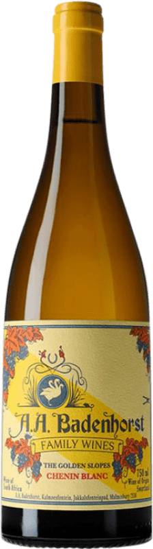 56,95 € Envoi gratuit | Vin blanc A.A. Badenhorst The Golden Slopes Chenin Blanc W.O. Swartland Coastal Region Afrique du Sud Chenin Blanc Bouteille 75 cl