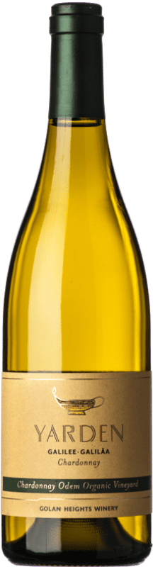 29,95 € Envio grátis | Vinho branco Golan Heights Yarden Odem Israel Chardonnay Garrafa 75 cl