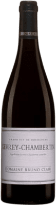 89,95 € 免费送货 | 红酒 Bruno Clair A.O.C. Gevrey-Chambertin 勃艮第 法国 Pinot Black 瓶子 75 cl