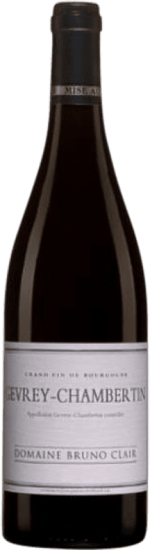 89,95 € Kostenloser Versand | Rotwein Bruno Clair A.O.C. Gevrey-Chambertin Burgund Frankreich Pinot Schwarz Flasche 75 cl