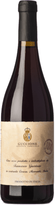 25,95 € Envío gratis | Vino tinto Guccione NM D.O.C. Sicilia Sicilia Italia Nerello Mascalese Botella 75 cl