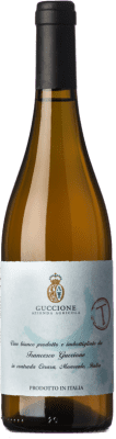 28,95 € Free Shipping | White Wine Guccione T D.O.C. Sicilia Sicily Italy Trebbiano 75 cl