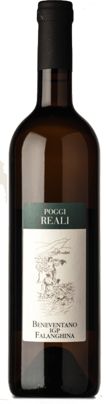 15,95 € Spedizione Gratuita | Vino bianco Guido Marsella Poggi Reali I.G.T. Beneventano Campania Italia Falanghina Bottiglia 75 cl