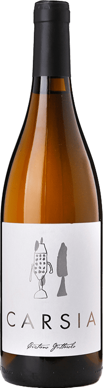 28,95 € Бесплатная доставка | Белое вино Guttarolo Carsia I.G.T. Puglia Апулия Италия Verdeca бутылка 75 cl