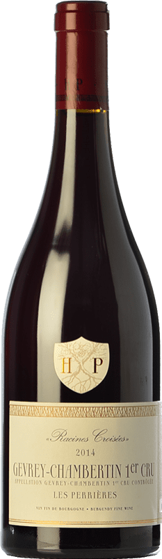 93,95 € 免费送货 | 红酒 Henri Pion Premier Cru Perrières 岁 A.O.C. Gevrey-Chambertin 勃艮第 法国 Pinot Black 瓶子 75 cl