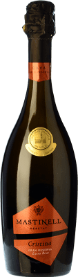 22,95 € Envoi gratuit | Blanc mousseux MasTinell Cristina Extra- Brut Grande Réserve D.O. Cava Espagne Macabeo, Xarel·lo, Chardonnay, Parellada Bouteille 75 cl