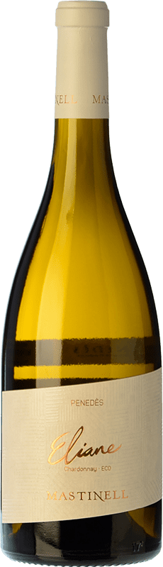 13,95 € Бесплатная доставка | Белое вино MasTinell Eliane D.O. Penedès Каталония Испания Chardonnay бутылка 75 cl