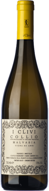 19,95 € Free Shipping | White wine I Clivi Vigna 80 Anni D.O.C. Collio Goriziano-Collio Friuli-Venezia Giulia Italy Malvasía Bottle 75 cl