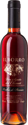 54,95 € Kostenloser Versand | Süßer Wein Il Borro Occhio di Pernice D.O.C. Vin Santo del Chianti Toskana Italien Sangiovese Halbe Flasche 37 cl